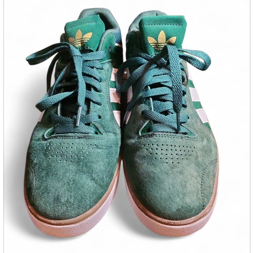 Adidas Skateboarding Tyshawn Jones Signature Shoes Collegiate Green/White/Gum - Picture 2 of 11